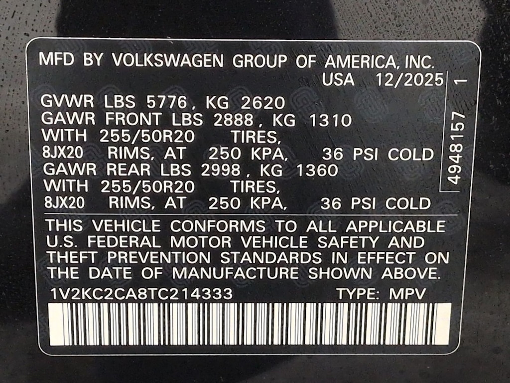 Thumbnail: 2026 Volkswagen Atlas - 19