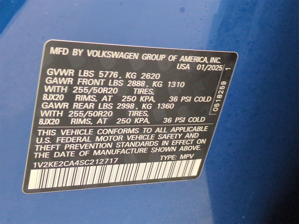 Thumbnail: 2025 Volkswagen Atlas - 20