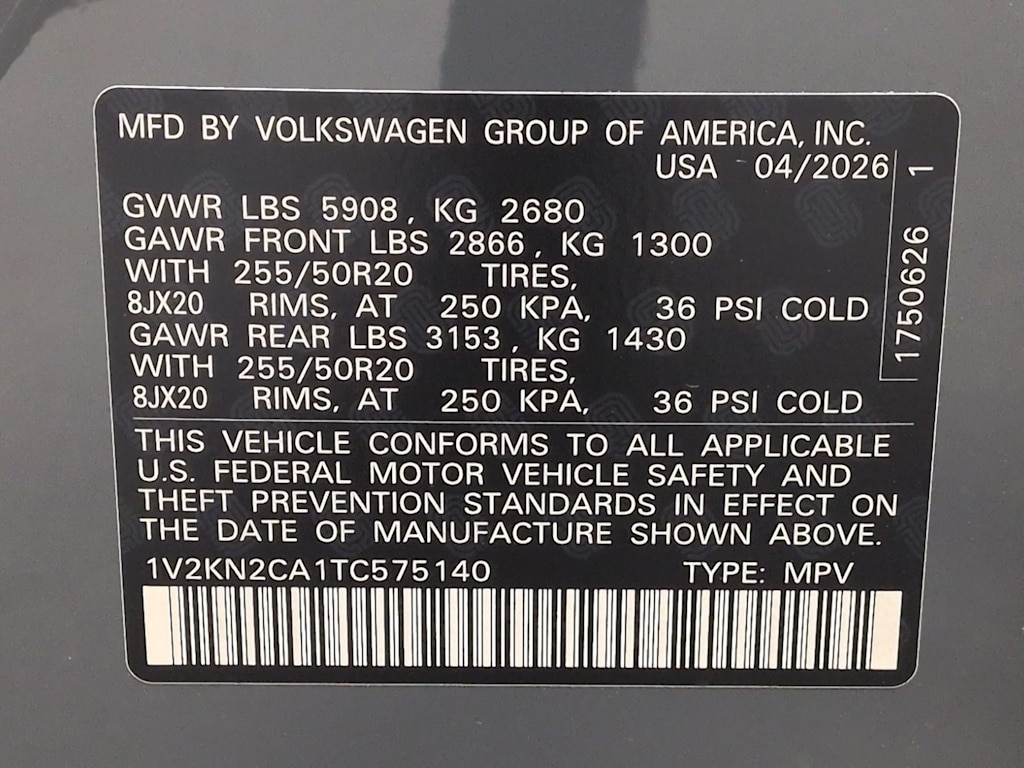 Thumbnail: 2026 Volkswagen Atlas - 40