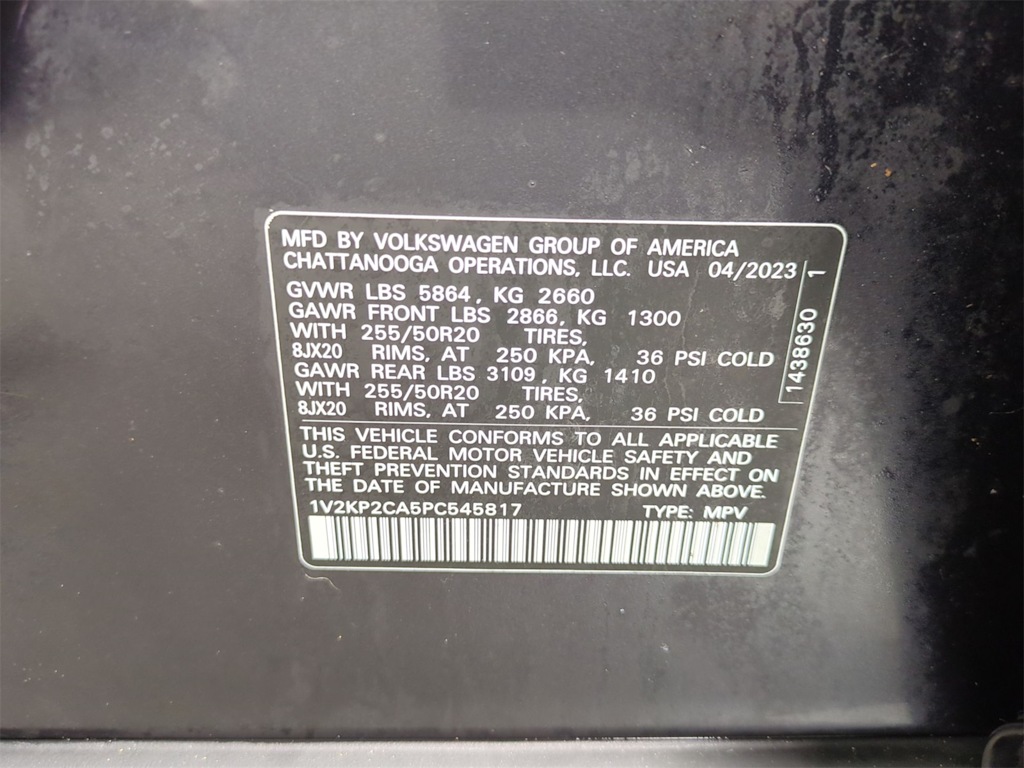 Thumbnail: 2023 Volkswagen Atlas - 20