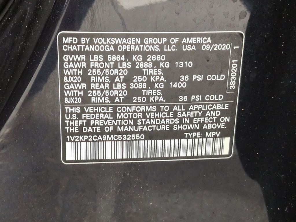 Thumbnail: 2021 Volkswagen Atlas - 36