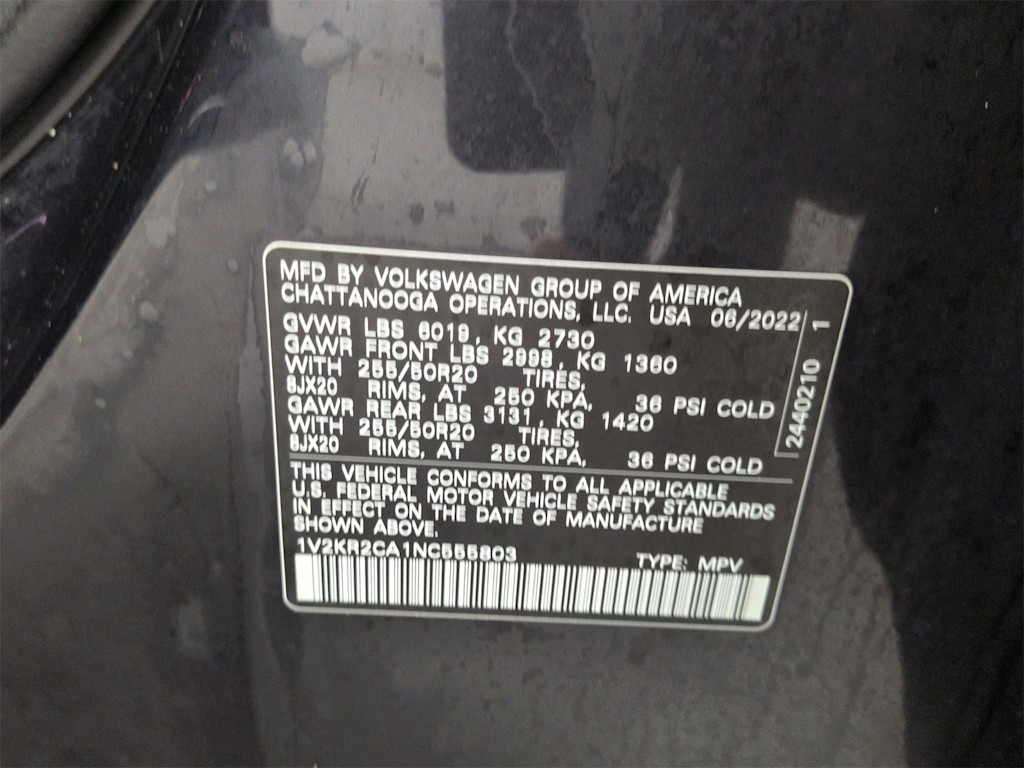 Thumbnail: 2022 Volkswagen Atlas - 20