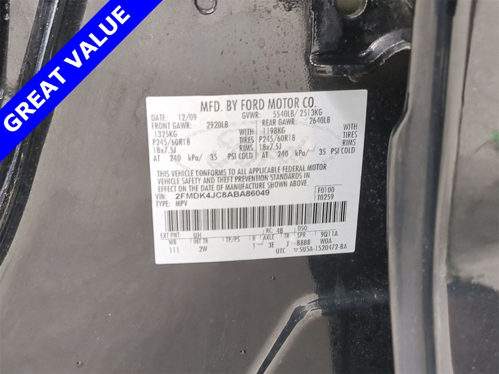 Thumbnail: 2010 Ford Edge - 20
