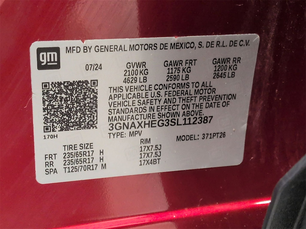 Thumbnail: 2025 Chevrolet Equinox - 19