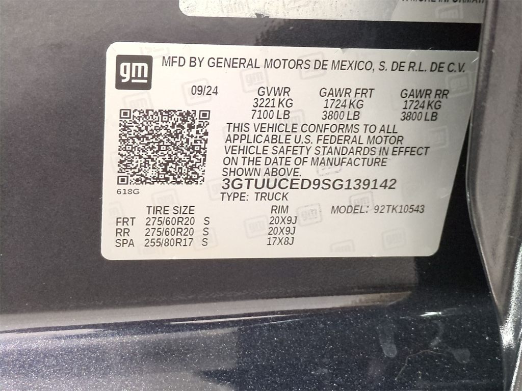 2025 GMC Sierra 1500 Elevation 20