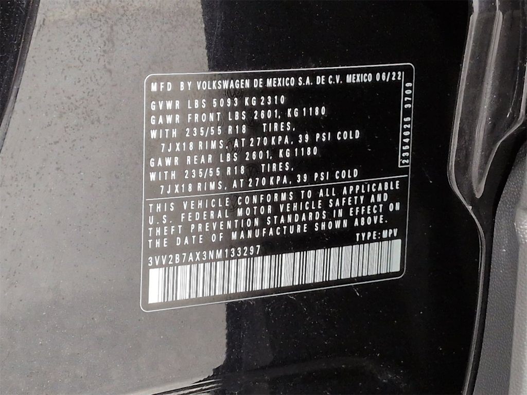 Thumbnail: 2022 Volkswagen Tiguan - 20