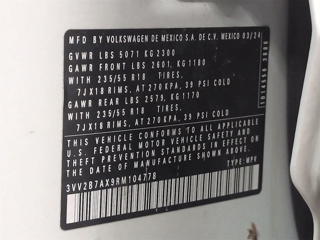 Thumbnail: 2024 Volkswagen Tiguan - 16