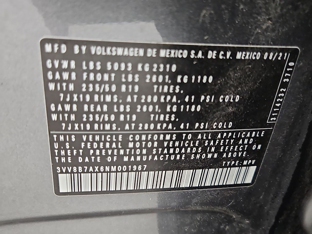 Thumbnail: 2022 Volkswagen Tiguan - 20