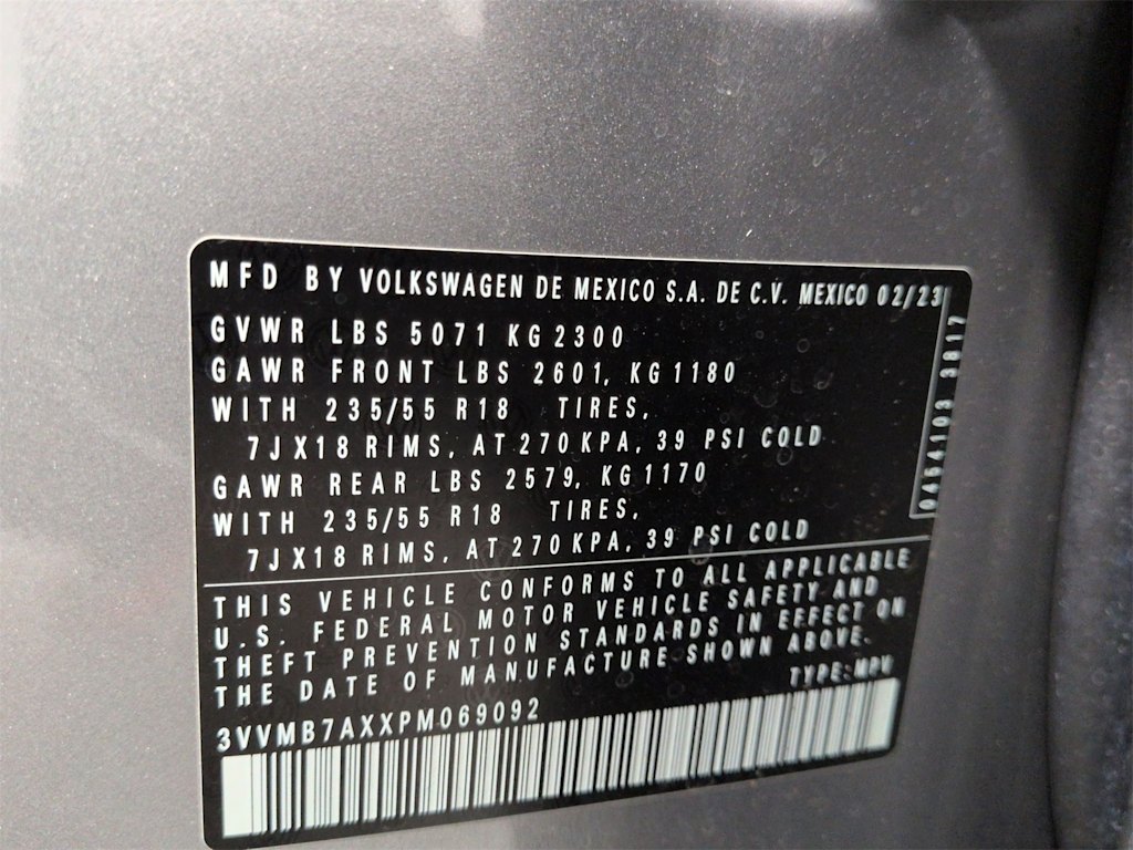 Thumbnail: 2023 Volkswagen Tiguan - 20