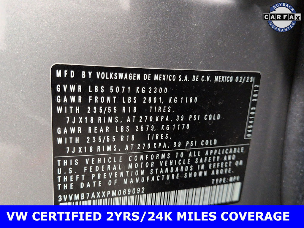 Thumbnail: 2023 Volkswagen Tiguan - 16