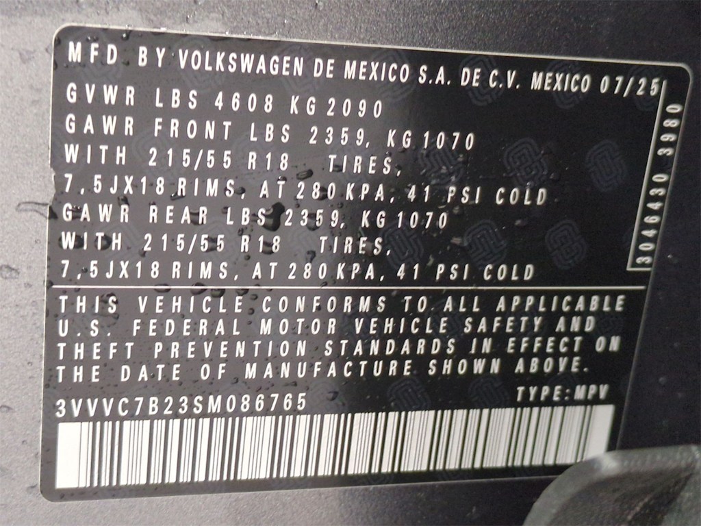 Thumbnail: 2025 Volkswagen Taos - 18