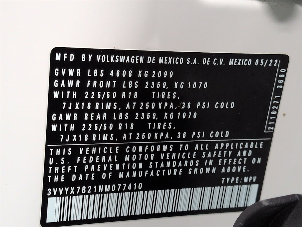 Thumbnail: 2022 Volkswagen Taos - 20