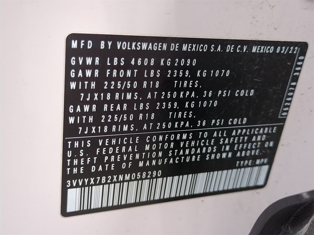 Thumbnail: 2022 Volkswagen Taos - 20