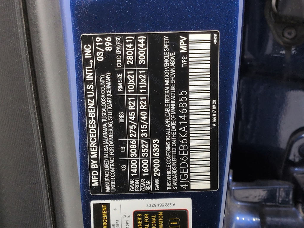 Thumbnail: 2019 Mercedes-Benz GLE - 19