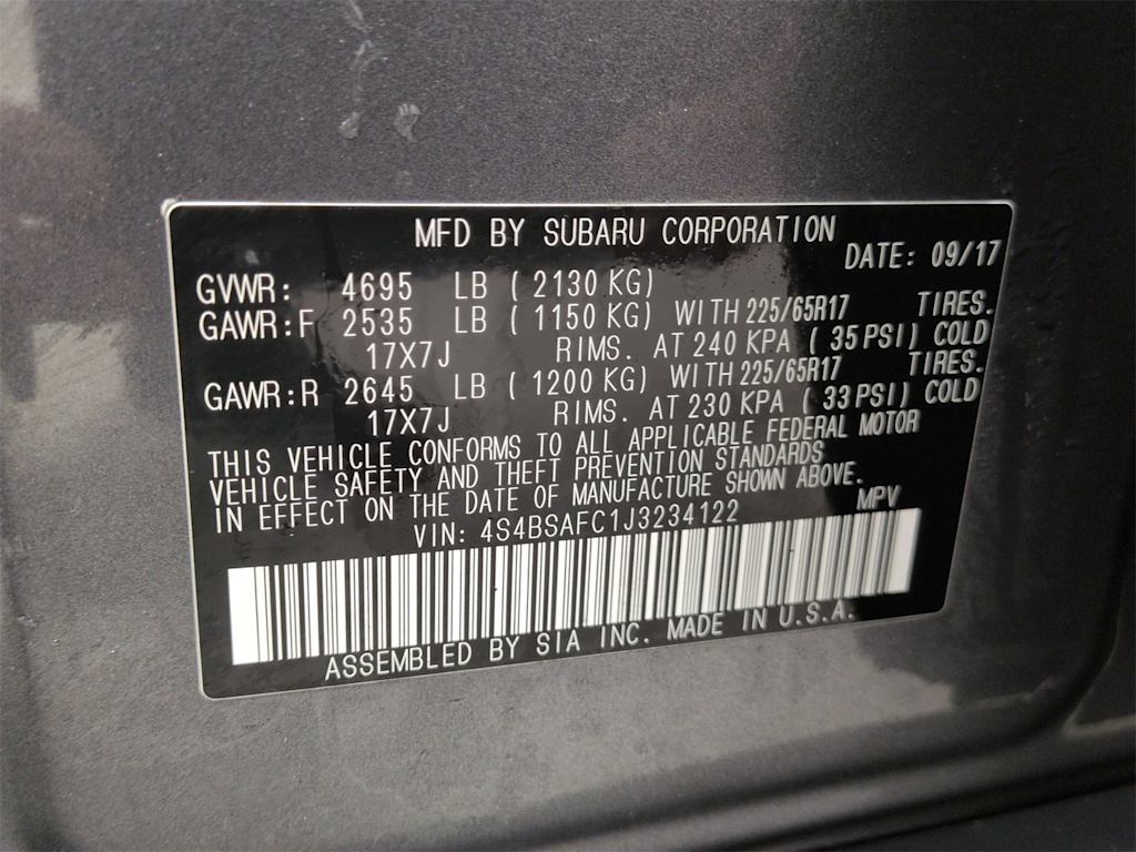 Thumbnail: 2018 Subaru Outback - 20