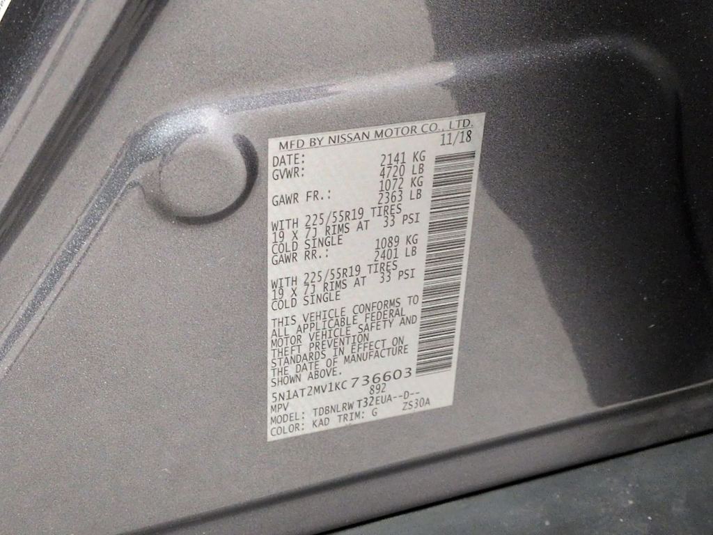 Thumbnail: 2019 Nissan Rogue - 19