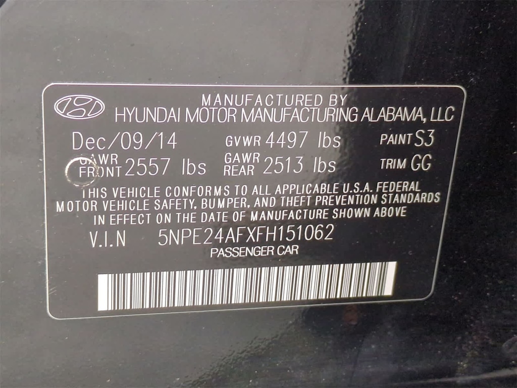 Thumbnail: 2015 Hyundai Sonata - 18