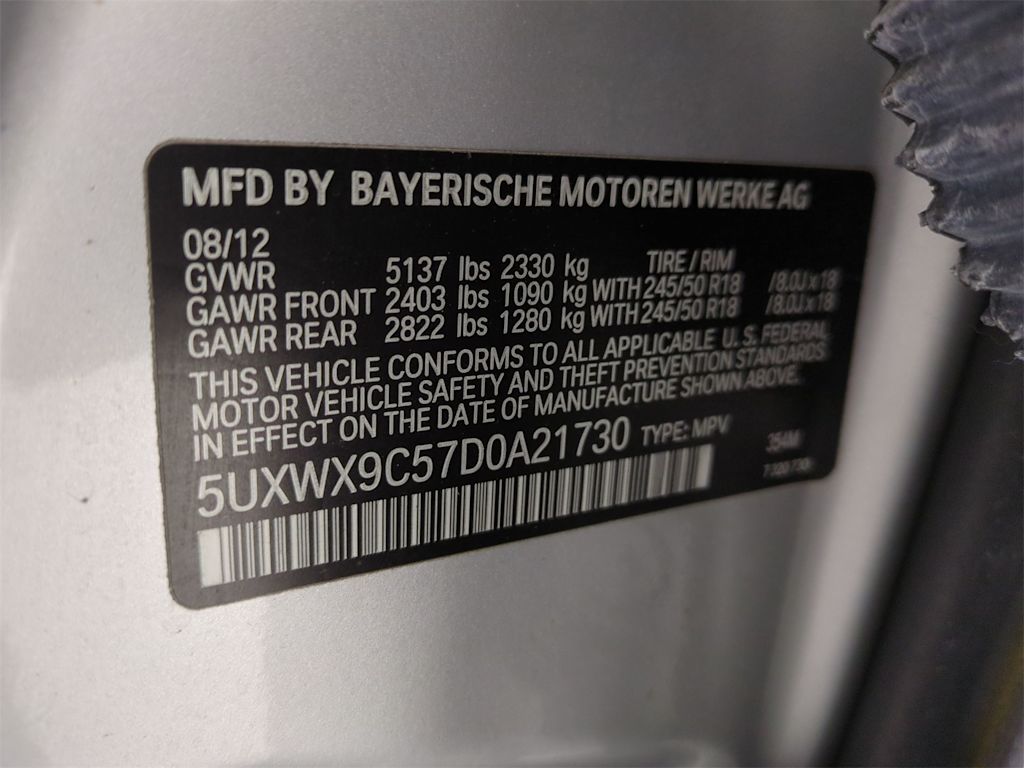 2013 BMW X3 xDrive28i 20