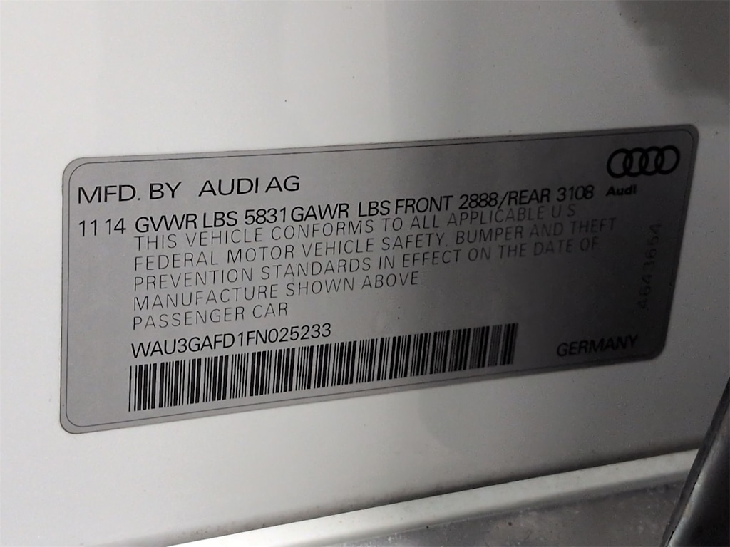 Thumbnail: 2015 Audi A8 - 39