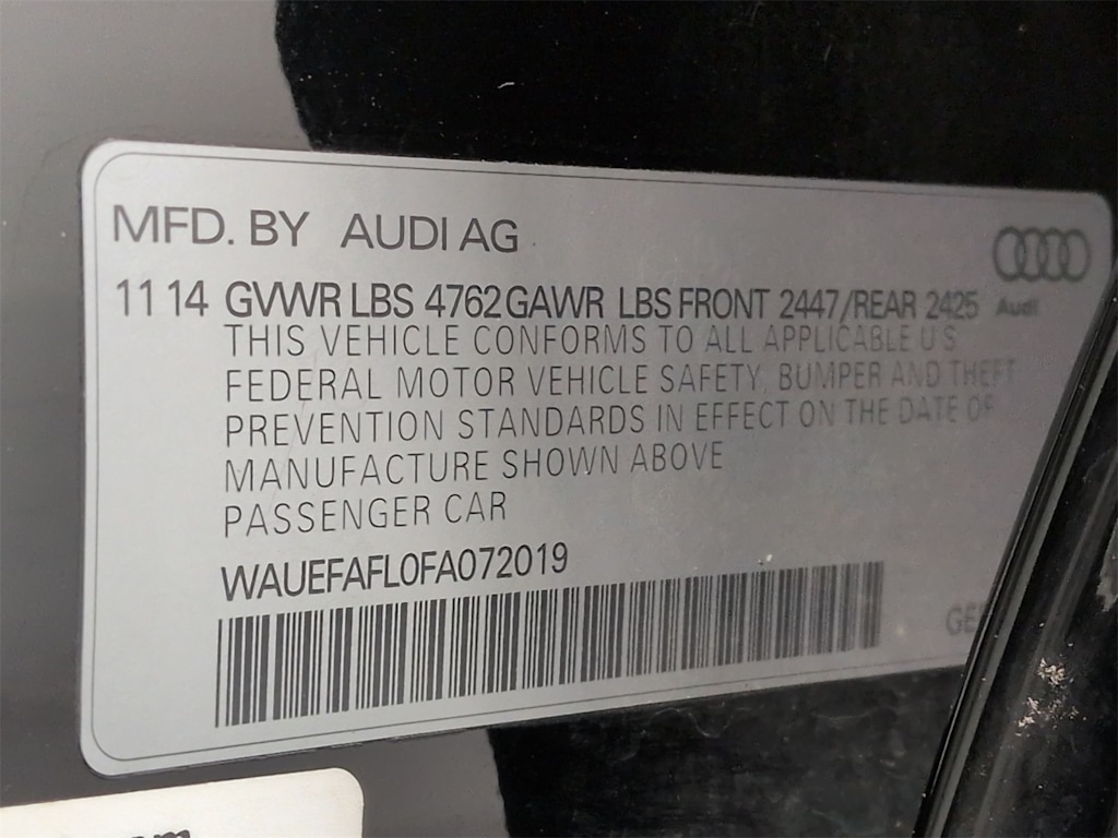 Thumbnail: 2015 Audi A4 - 38