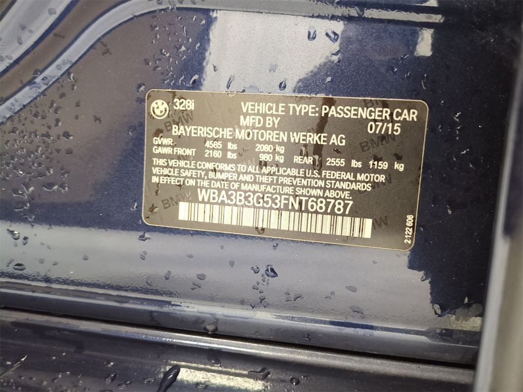2015 BMW 3 Series 328xi 20