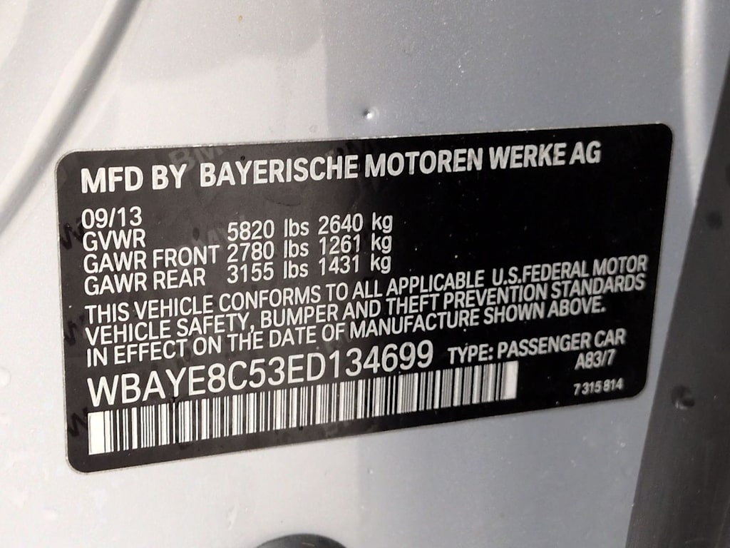 Thumbnail: 2014 BMW 7 Series - 21