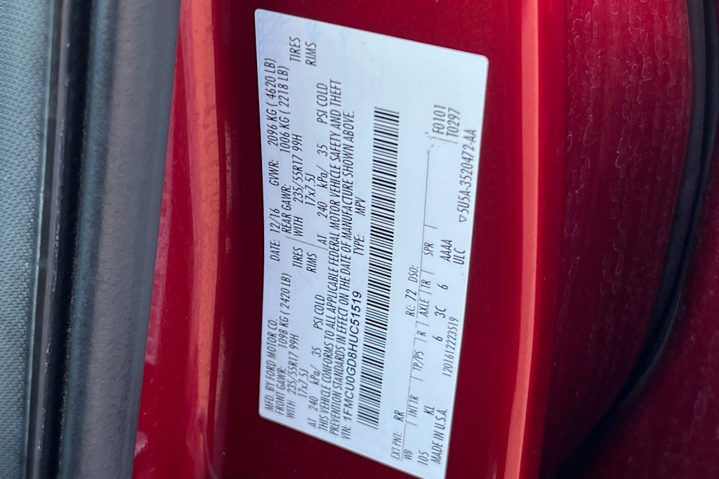 Thumbnail: 2017 Ford Escape - 30