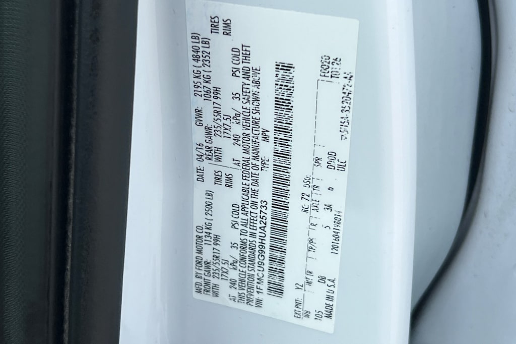 Thumbnail: 2017 Ford Escape - 16