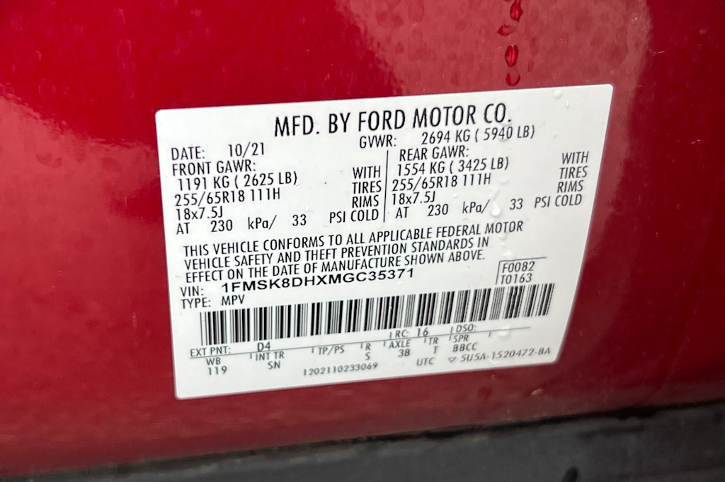 Thumbnail: 2021 Ford Explorer - 16