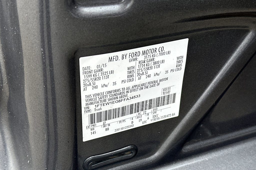 Thumbnail: 2015 Ford F-150 - 16