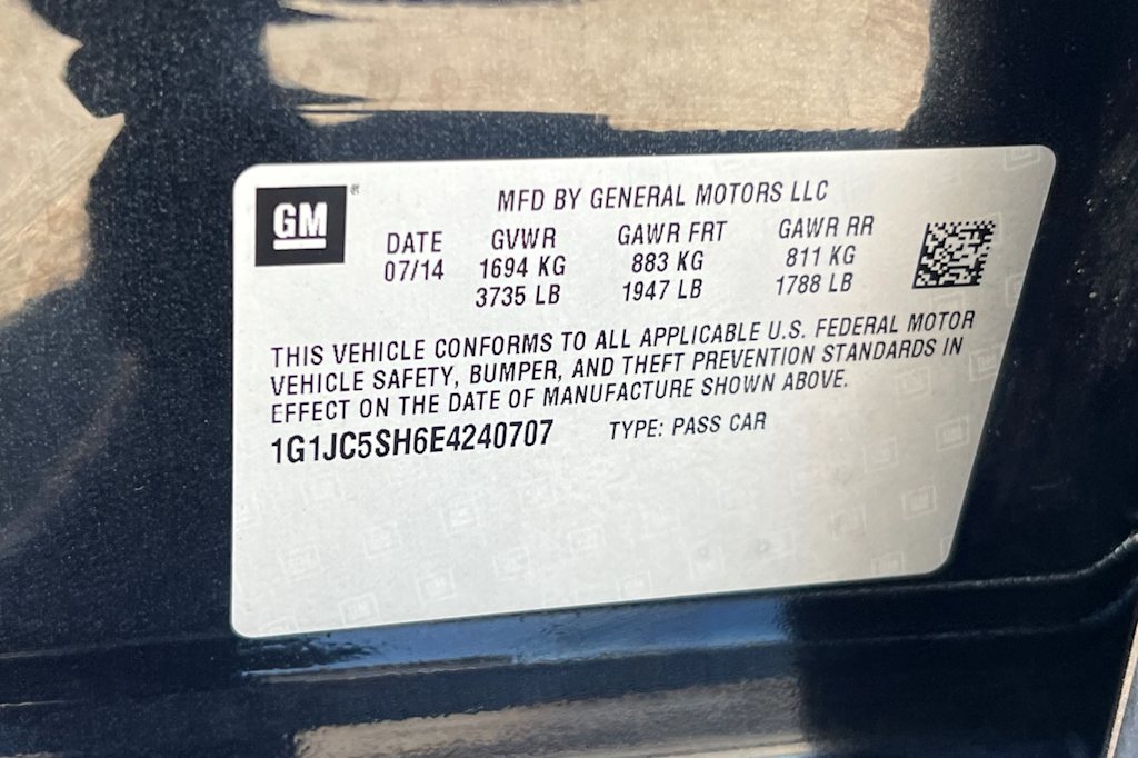 Thumbnail: 2014 Chevrolet Sonic - 16