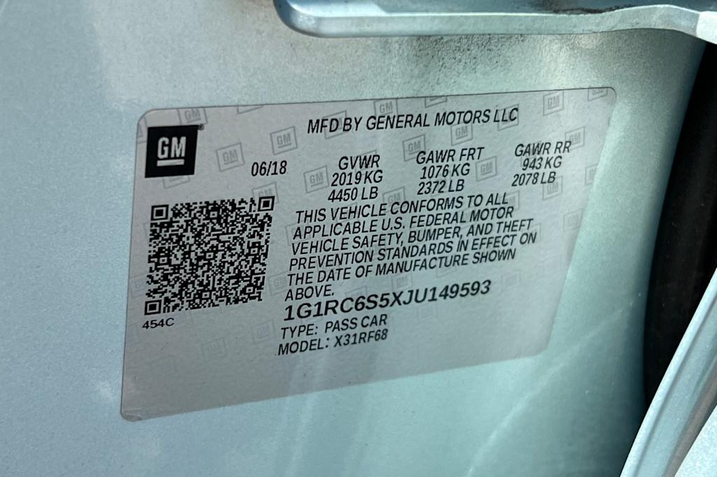 Thumbnail: 2018 Chevrolet Volt - 18