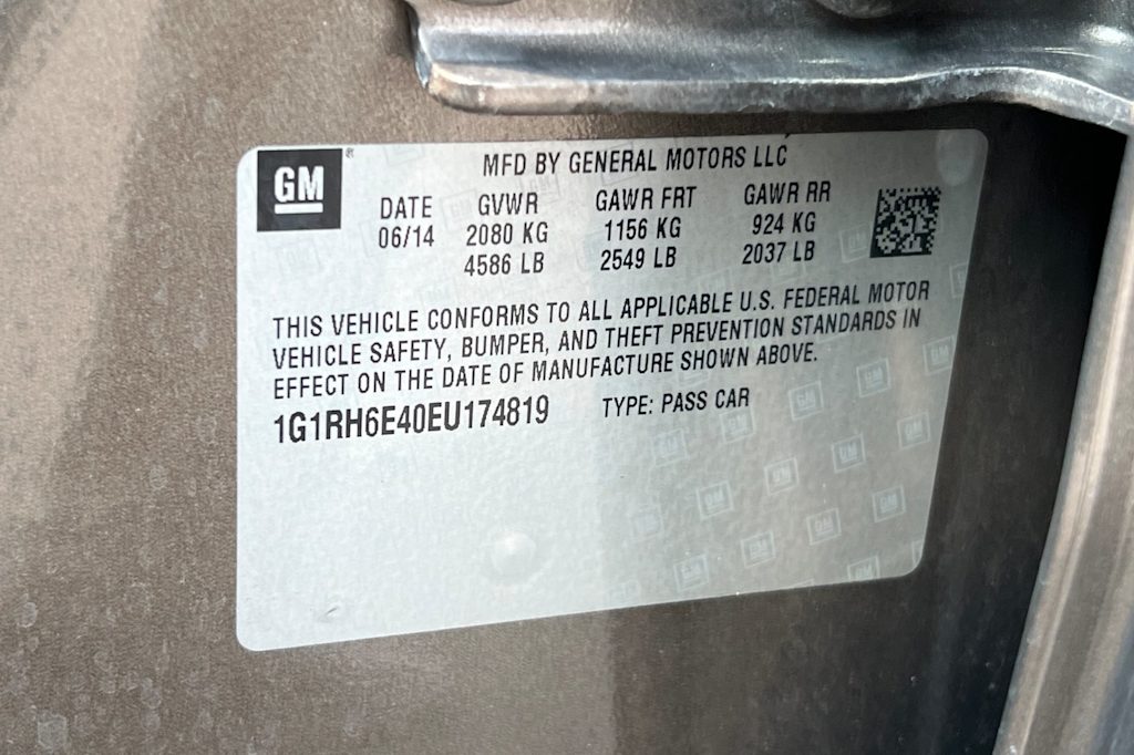 Thumbnail: 2014 Chevrolet Volt - 18