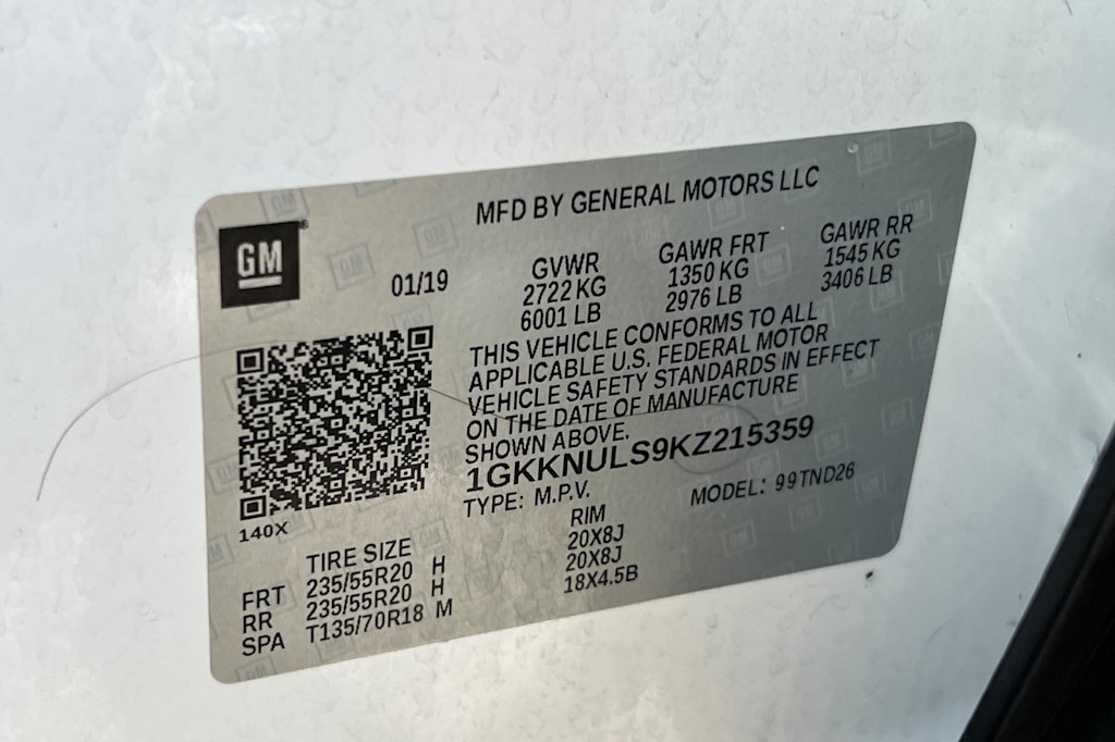 Thumbnail: 2019 GMC Acadia - 16