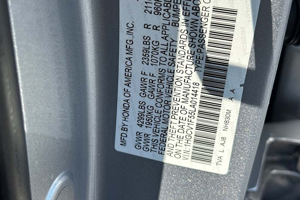 Thumbnail: 2020 Honda Accord - 16