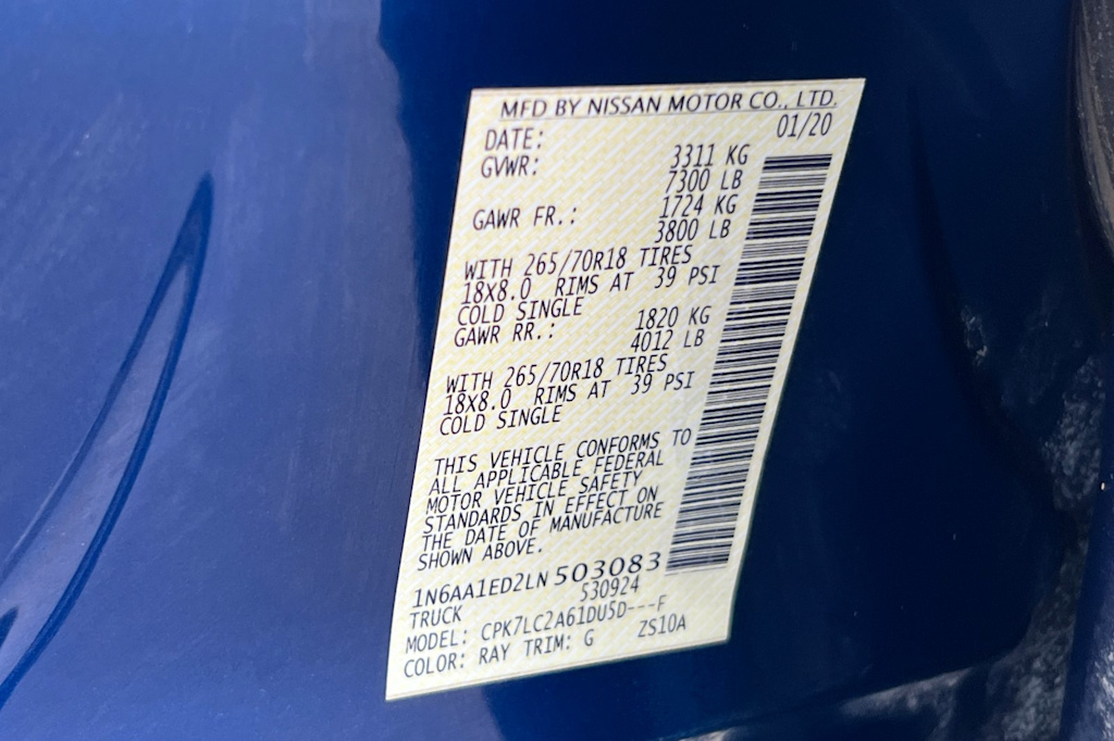 Thumbnail: 2020 Nissan Titan - 14