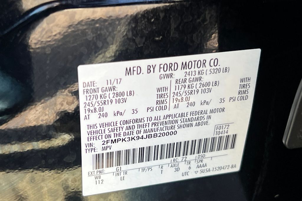 Thumbnail: 2018 Ford Edge - 18