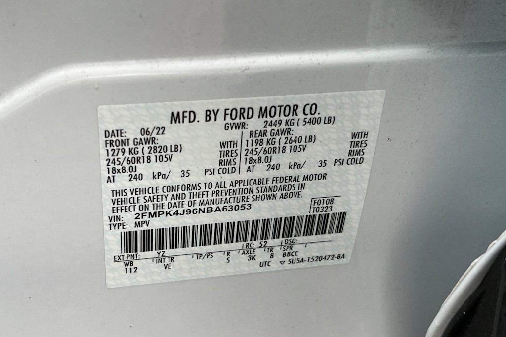 Thumbnail: 2022 Ford Edge - 18