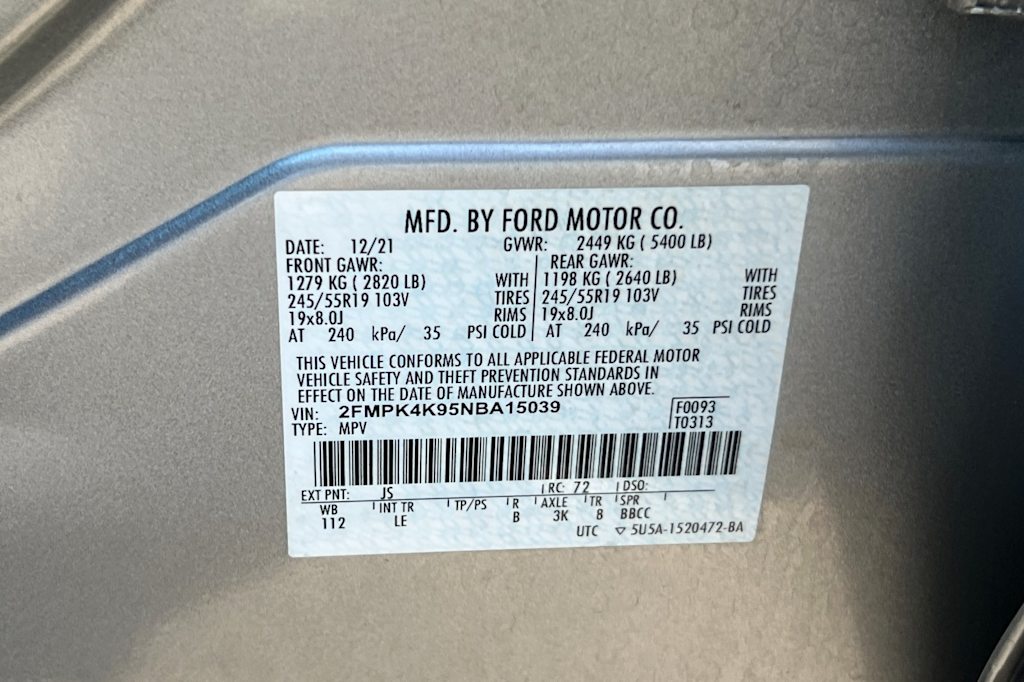 Thumbnail: 2022 Ford Edge - 16