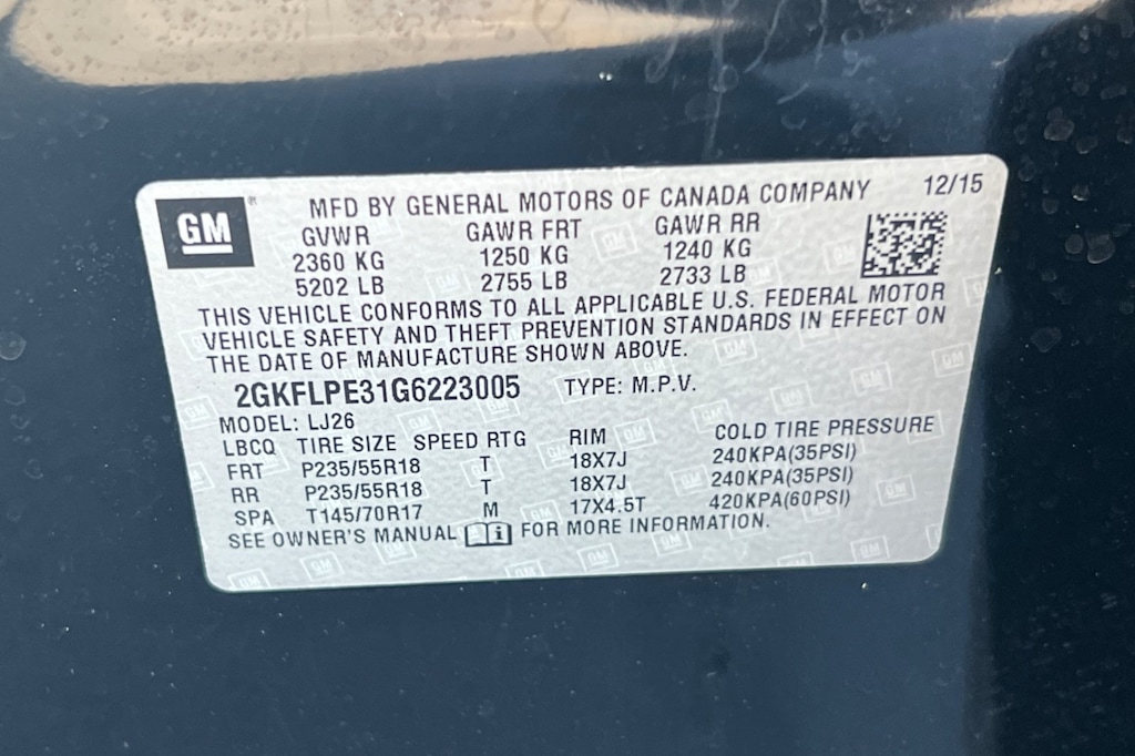 Thumbnail: 2016 GMC Terrain - 17