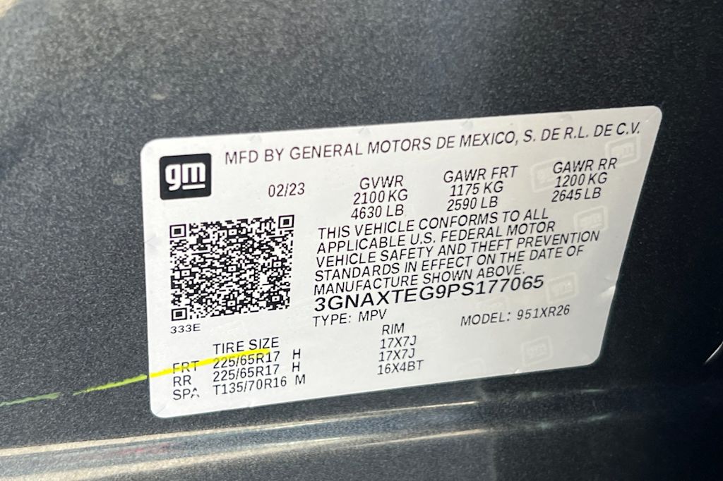 Thumbnail: 2023 Chevrolet Equinox - 17