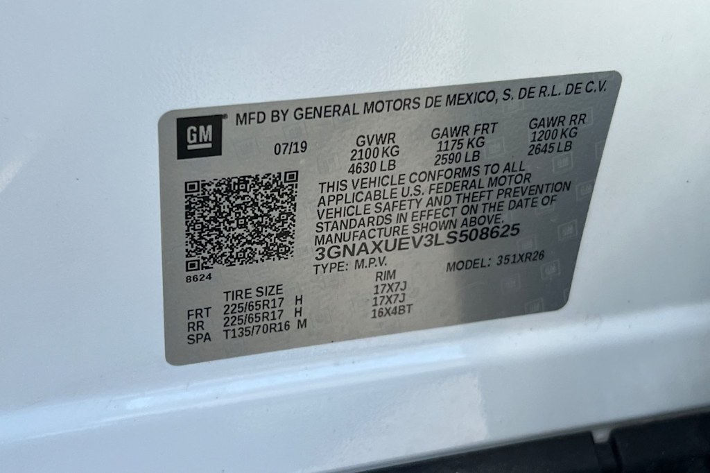 Thumbnail: 2020 Chevrolet Equinox - 17