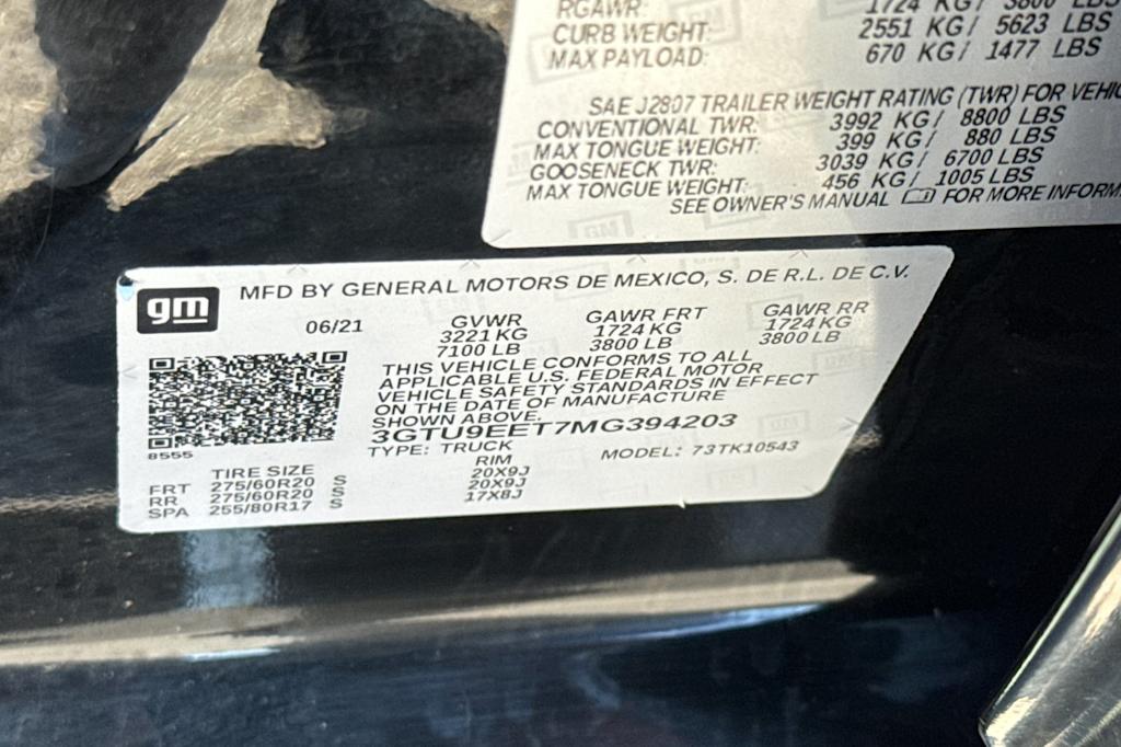 Thumbnail: 2021 GMC Sierra 1500 - 16