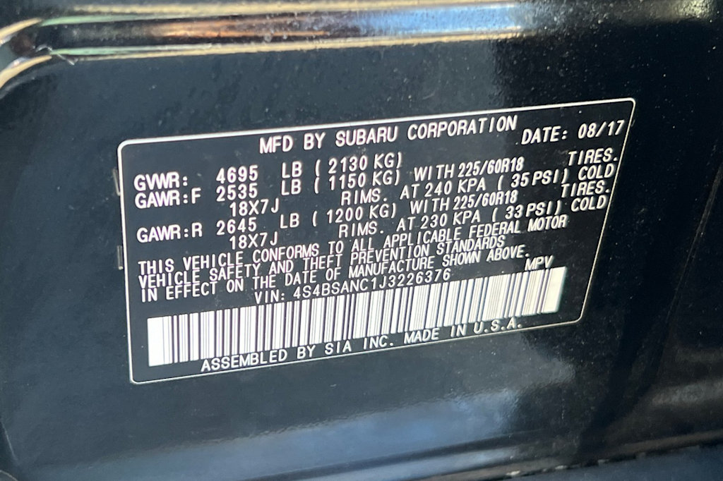 Thumbnail: 2018 Subaru Outback - 16