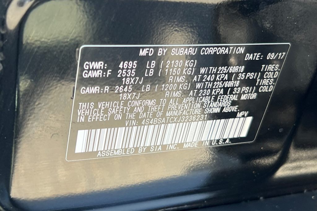 Thumbnail: 2018 Subaru Outback - 36