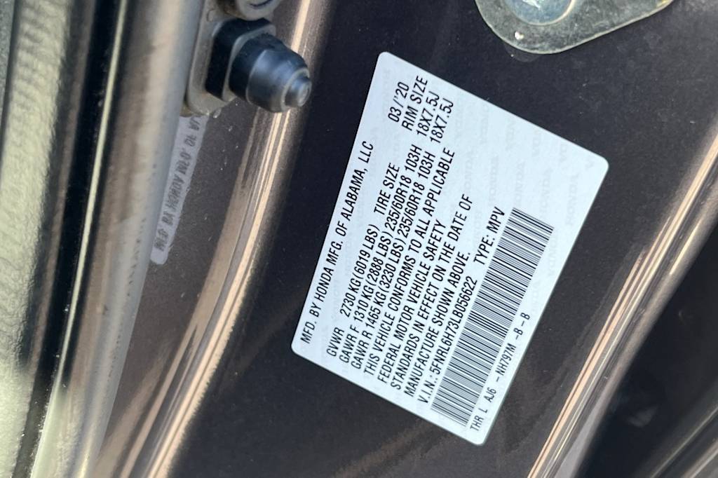 Thumbnail: 2020 Honda Odyssey - 14