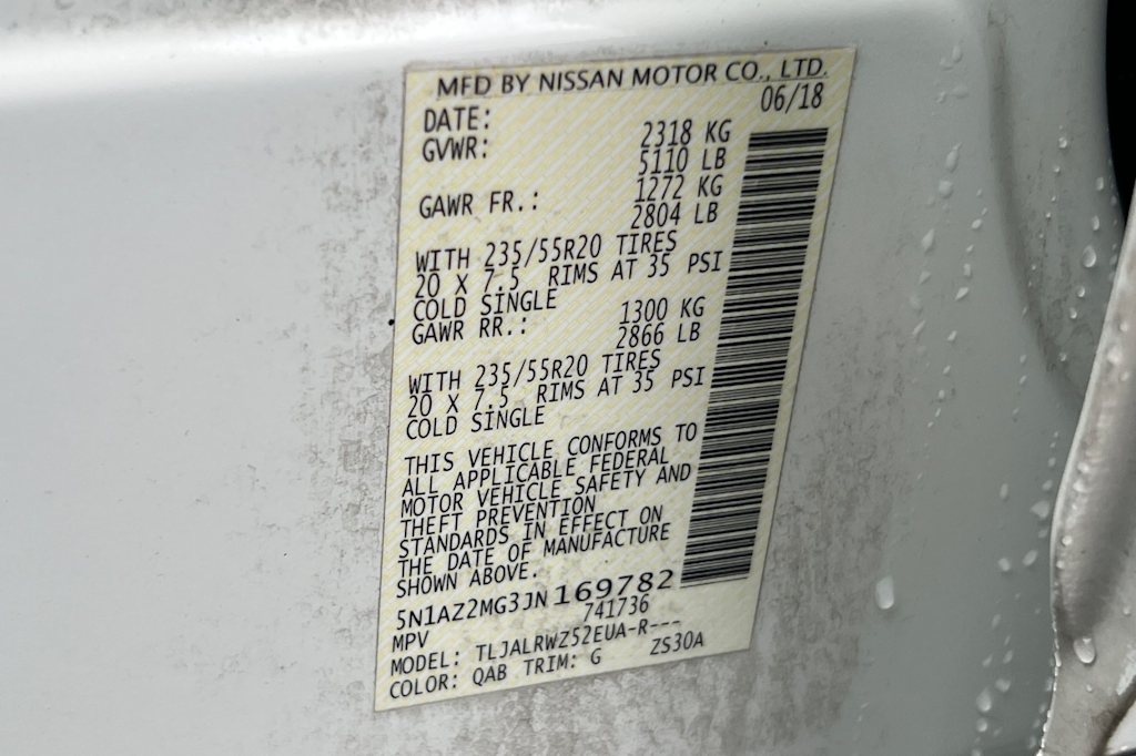 Thumbnail: 2018 Nissan Murano - 16