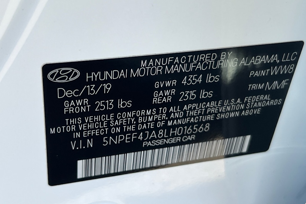 Thumbnail: 2020 Hyundai Sonata - 16