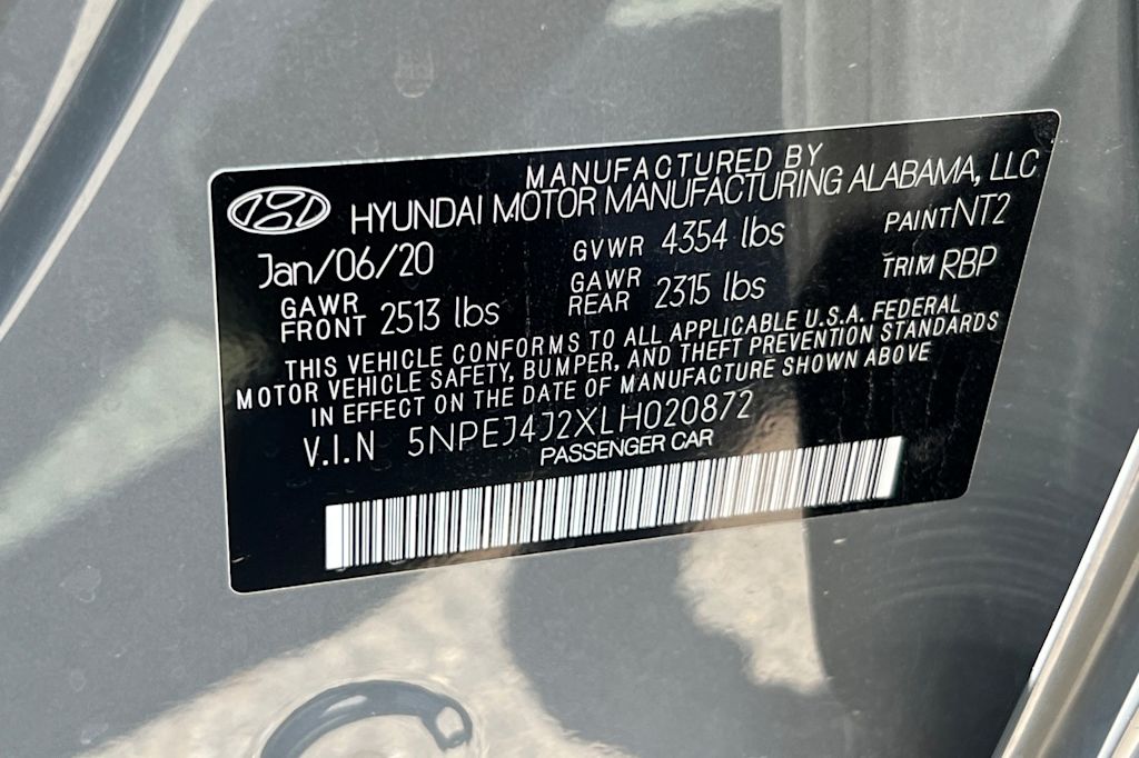 Thumbnail: 2020 Hyundai Sonata - 16