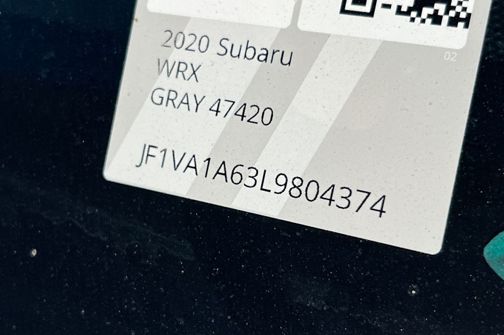 Thumbnail: 2020 Subaru WRX - 8